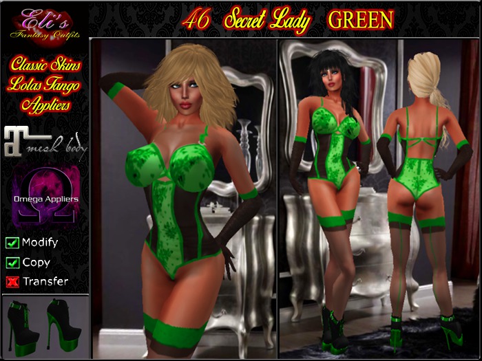 46 Secret Lady Green