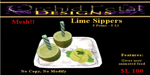 -OPD- Lime Sippers (Mesh) [boxed]