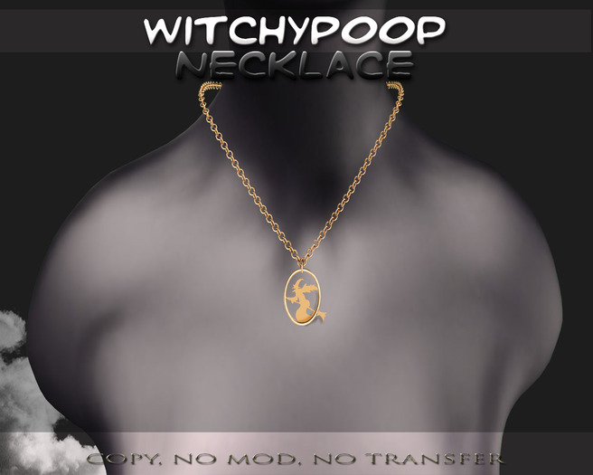 AccessoriZe WitchyPoop Necklace