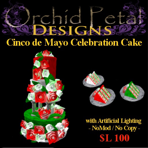 -OPD- Cinco de Mayo Cake (boxed)