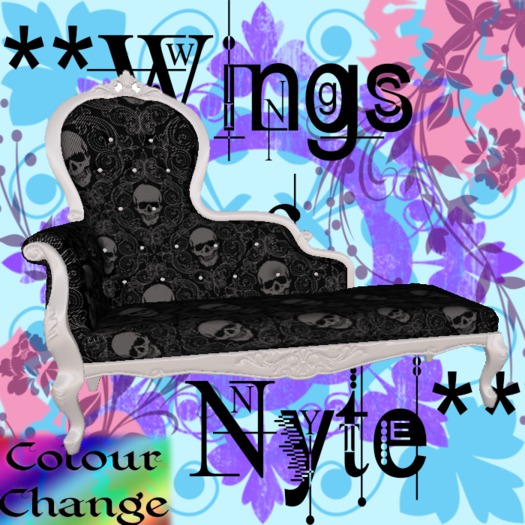 **WoN** - Colour Change Skull Chaise