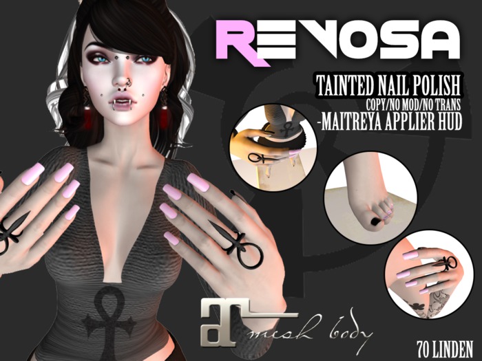 REVOSA Tainted Nail Polish - Maitreya Appliers