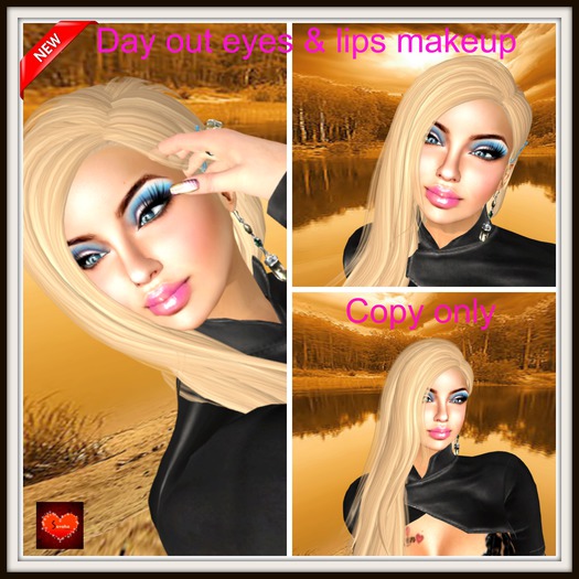 day out eyes & lips makeup