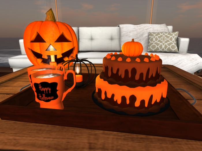Halloween Coffee Tray 2
