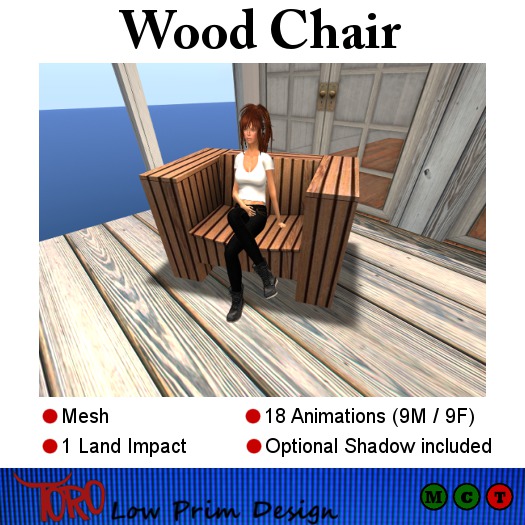 Toro Wood Chair [Boxed]