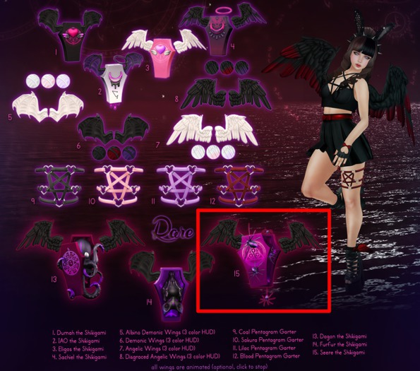 Sweet Thing. & darkendStare Seere the Shikigami RARE