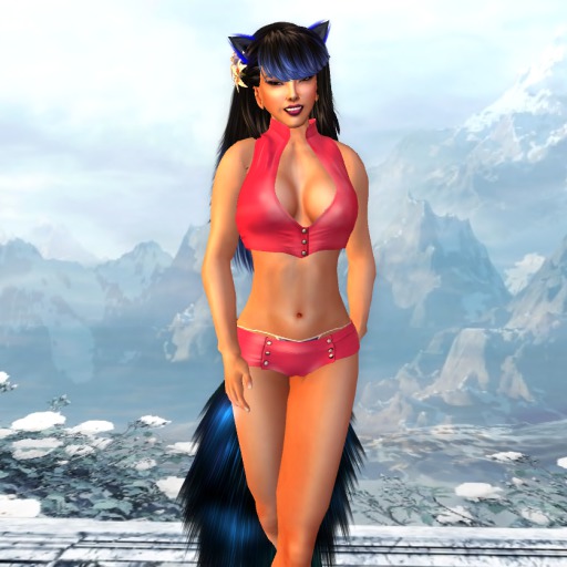 KC Booty Shorts And Top Pink