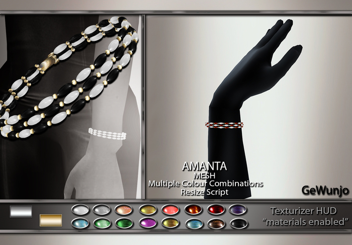GeWunjo : AMANTA bracelets