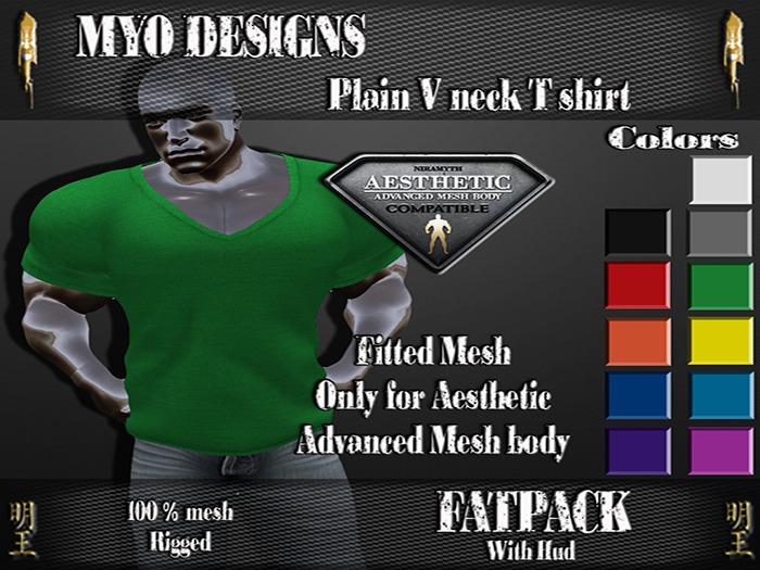 *MD*Aesthetic Plain V-Neck T-Shirt(ADD ME)