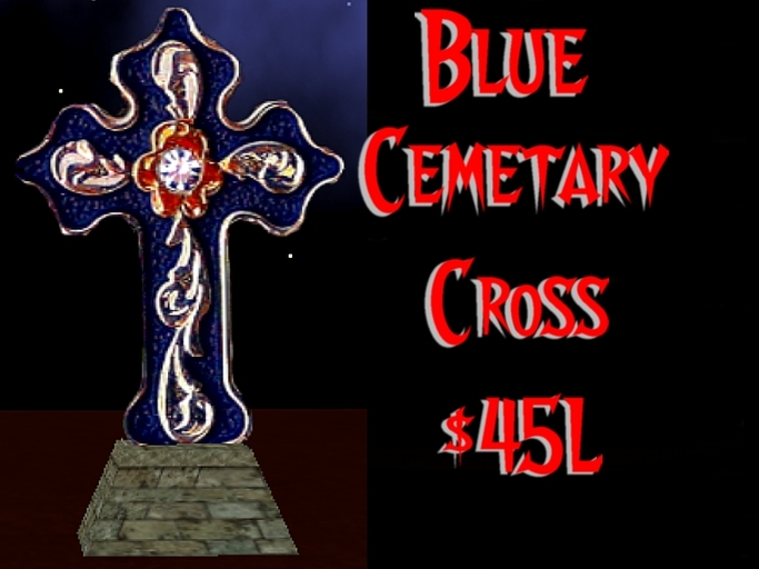 Blue Cross w/base