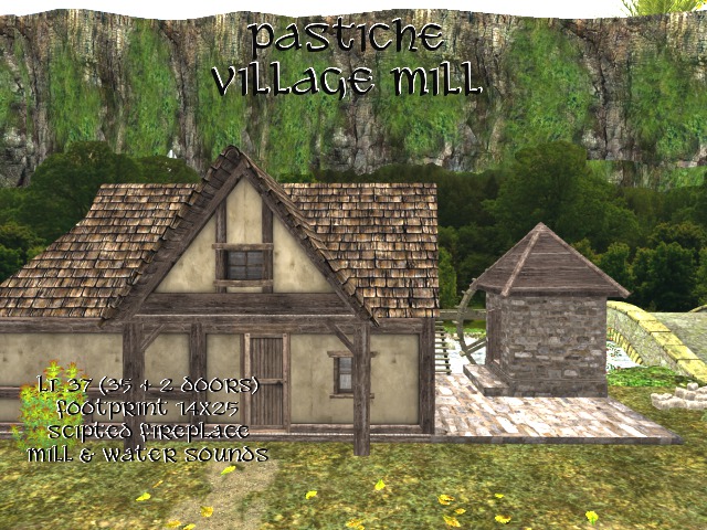 *Pastiche* Village Watermill BOXED