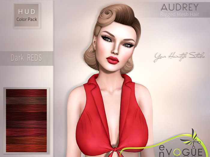 enVOGUE - HAIR Audrey - Dark Reds
