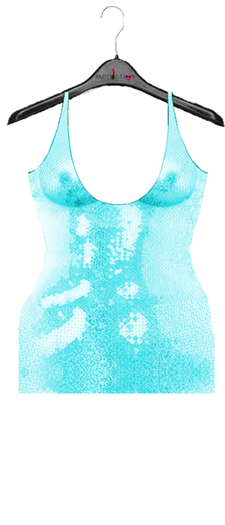 #Addiction-Sequin Dress[Blue]