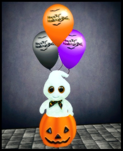 Halloween Ghost Balloon Bouquet