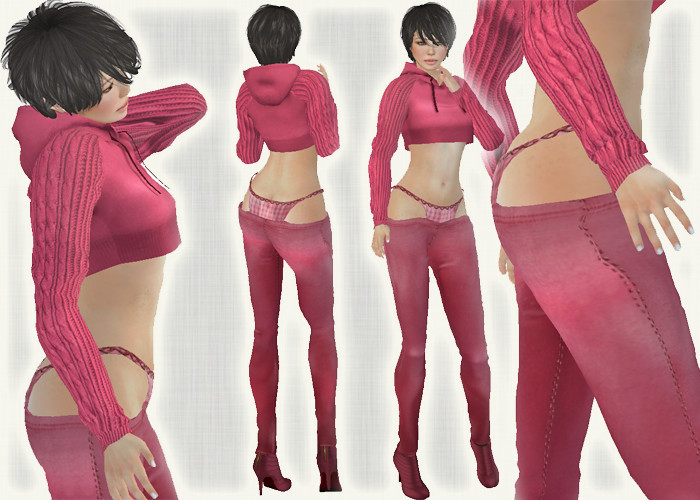 *Heart* - Leggins and Hoodie corral