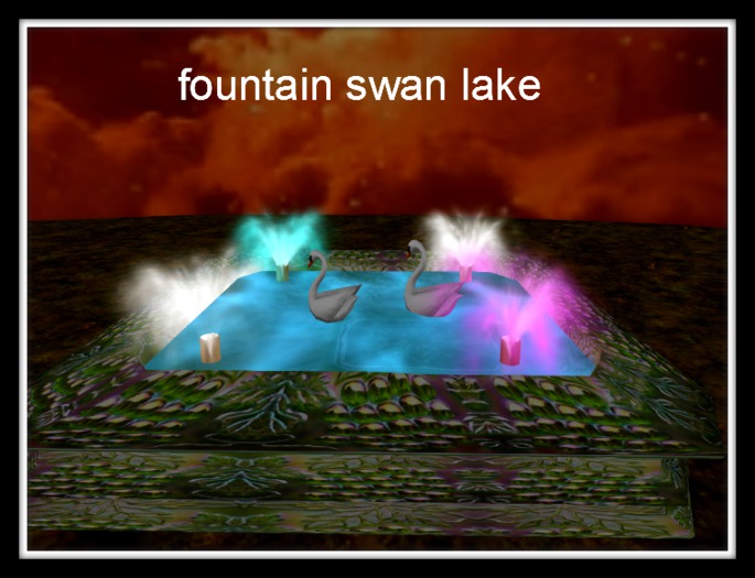 Fountain Swan Lake
