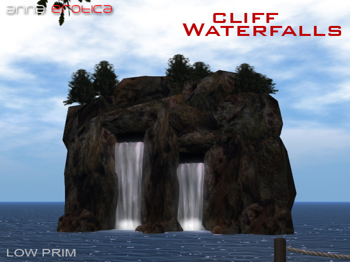 Anna Erotica - Cliff Waterfalls - 7 Prims!