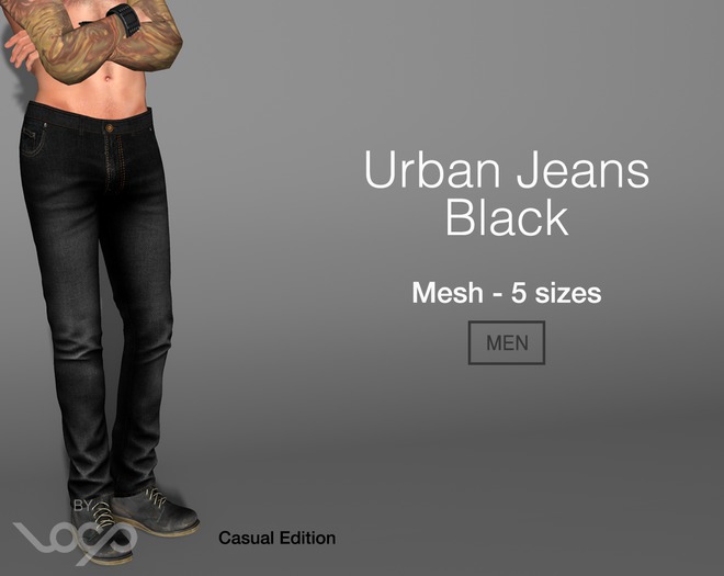 [Loop] Urban Jeans - Black