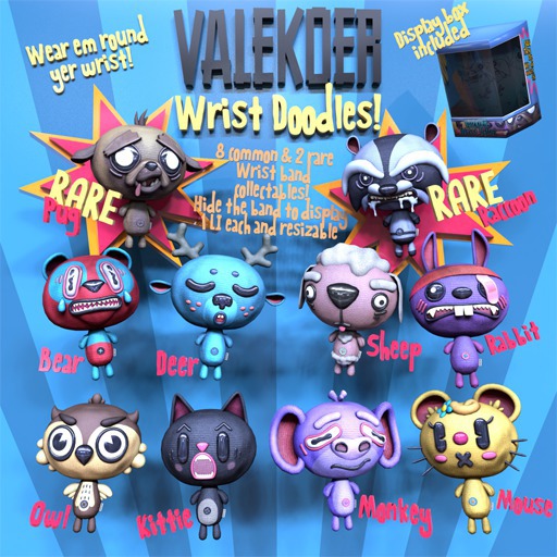 [VALE KOER] Pug Wrist Doodle RARE