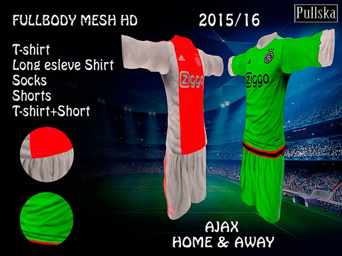 KITS AJAX HOME / AWAY 15/16 