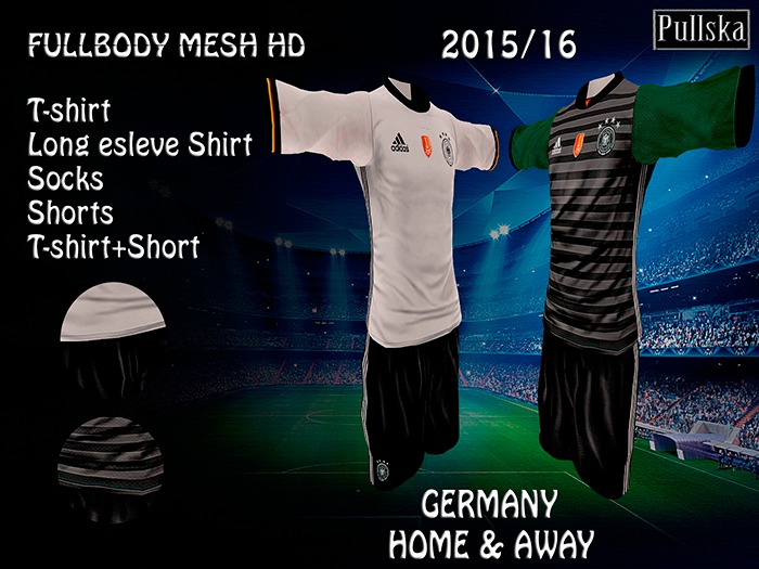 KITS GERMANY HOME / AWAY 15/16