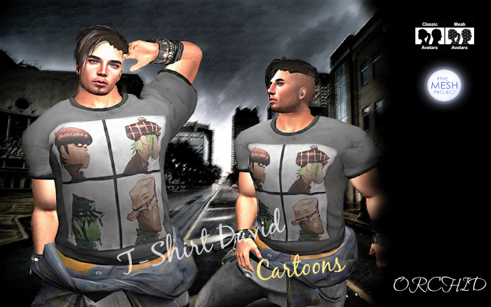T-Shirt David Cartoons