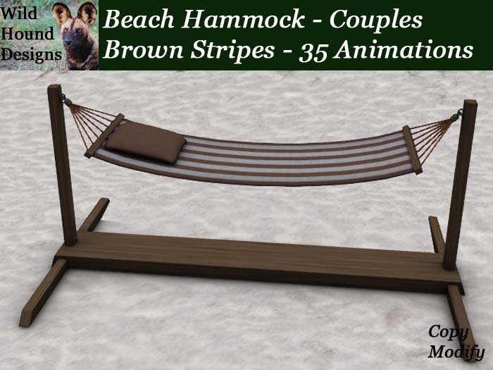 [WHD] - Hammock - Couples - Blue Stripes