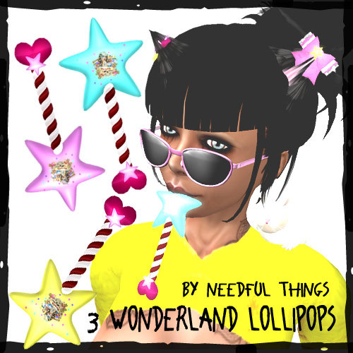 *NT* Wonderland Lollipops