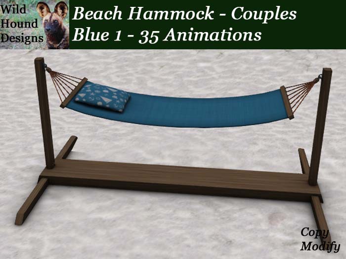 [WHD] - Hammock - Couples - Blue Stripes