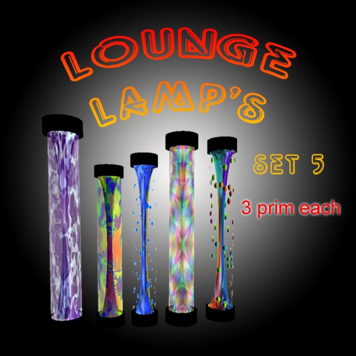 Lounge Lamps(set5)3 prim