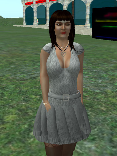Frayed Dress w Belt 
