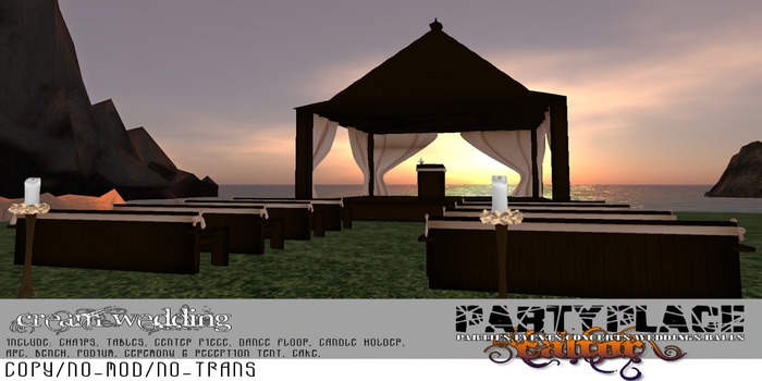 PARTYPLACE: Cream Wedding -box-