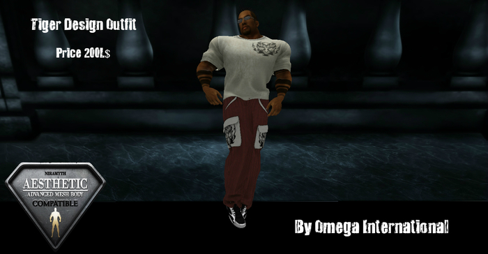 [OI] Tiger Design Outfit