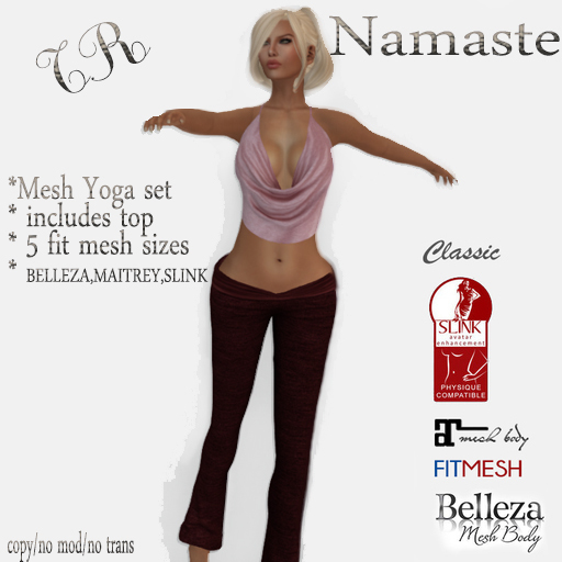 Tres Risque Halter Top & Yoga Pants (Red) BOXED