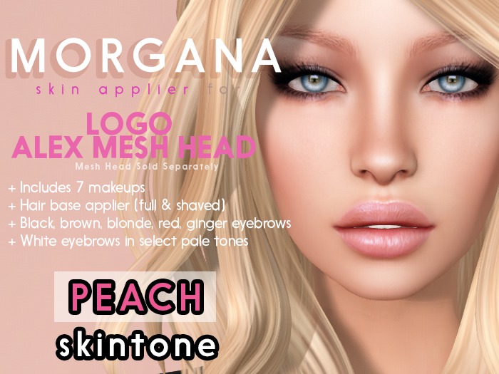 [PF] <Peach> - Morgana - LOGO ALEX Head Applier