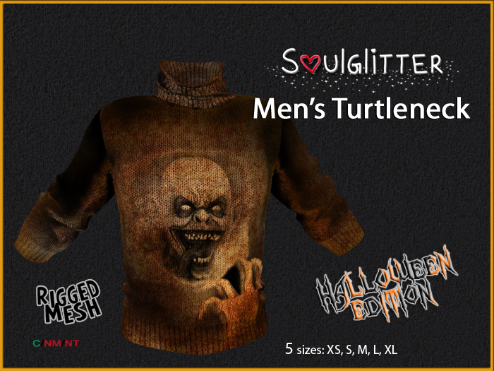 *Soulglitter* Halloween Sweater Male