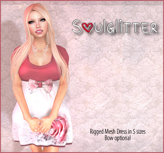 *Soulglitter* Dress Rose
