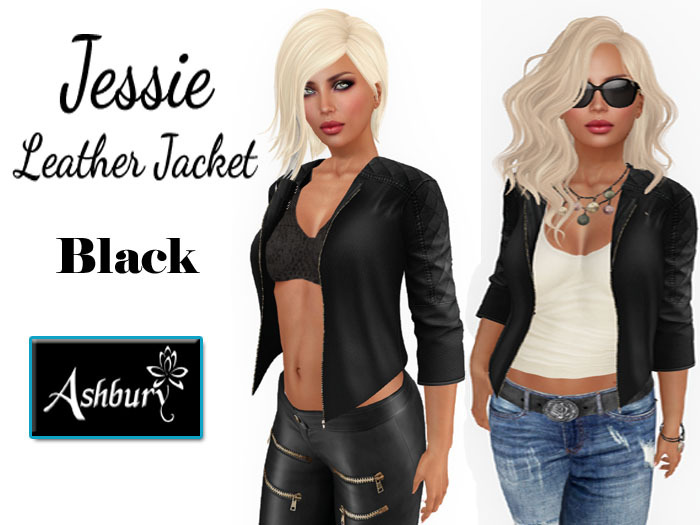 [ASHBURY] Jessie Cropped Jackets-BLACK