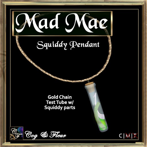 C&F Mad Mae's Squiddy Pendant