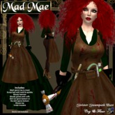 C&F Mad Mae - Blood Gown w/ Apron