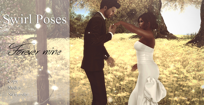 . Swirl Poses . - Forever Mine (boxed)