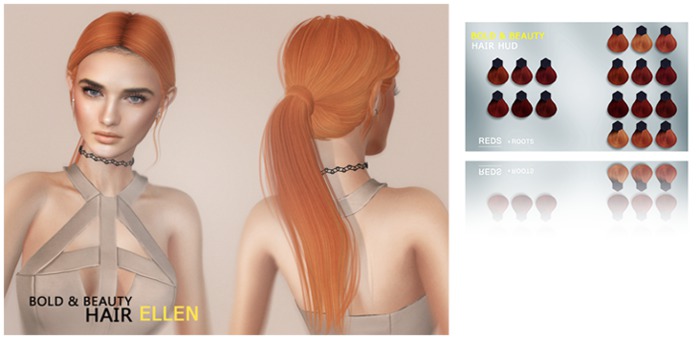 ::Bold & Beauty:: Hair :: Ellen. Reds