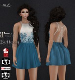 -mL- Abena dress (Maitreya/Belleza/Slink/Fitmesh) - Blue