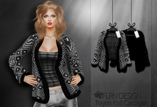 [FLRN] Rayne Knit Cardigan Black