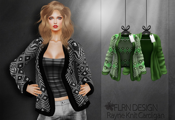 Rayne Knit Cardigan Green