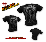 Harley's Aesthetic T-Shirt - Santa Muerte Black boxed)