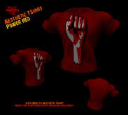 Harley's Aesthetic T-Shirt - Power Red (boxed)