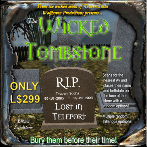 Wicked Tombstone - Brown Sandstone BOXED