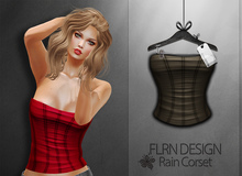 Rain Corset Tan