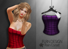 [FLRN] Rain Corset Purple